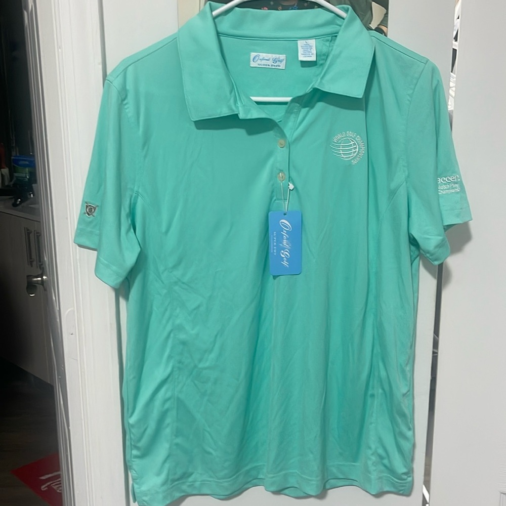 Woman’s golf polo